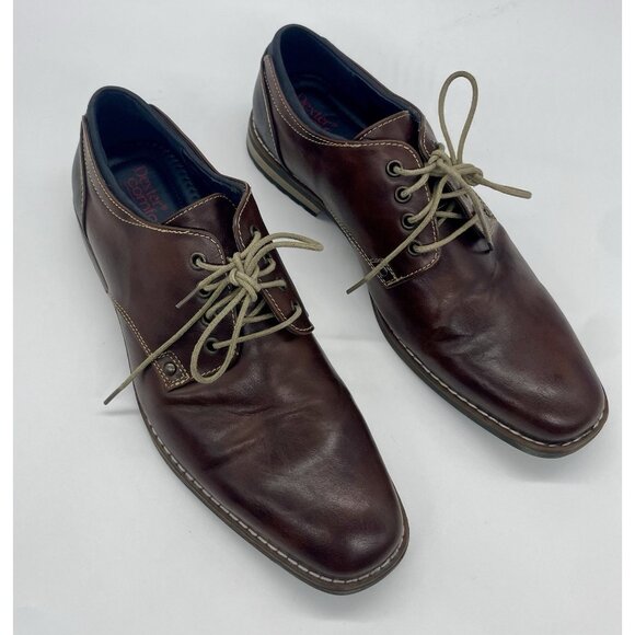 Dexter Comfort Men's Dress Shoes Sz 9 Morrie Brown Oxford Lace-up Career Party - Picture 1 of 5